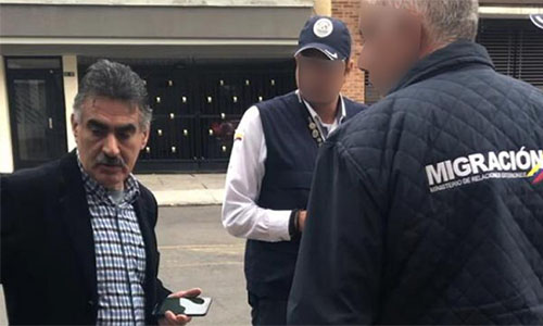 Colombia expulsa a funcionario de la embajada de Venezuela